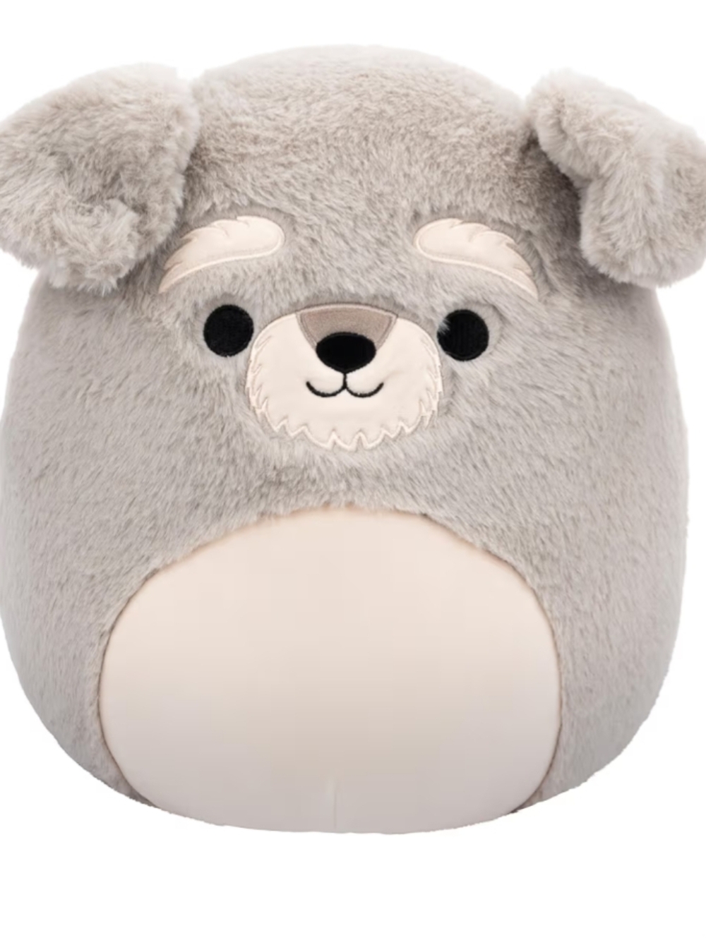 Squishmallows FuzzAMallows Plush Toy Shaun the Schnauzer Dog Rare Exclusive NWT